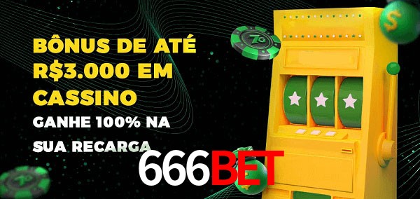 666Bet melhor bônus de depósito
